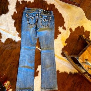 Miss Me jeans- like new!  29 waist, 34 length